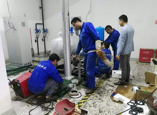 小區完成二次供水改造后 居民用水得到保障